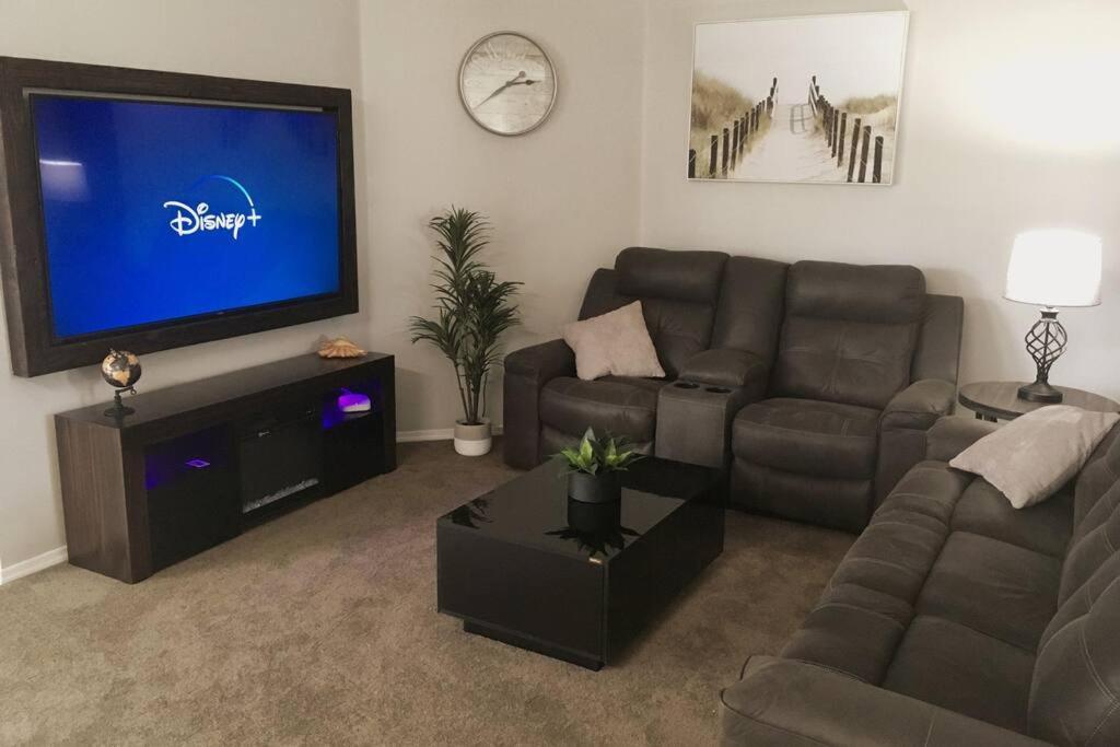 Family Villa With Private Pool Near Disney Parks 基西米 外观 照片