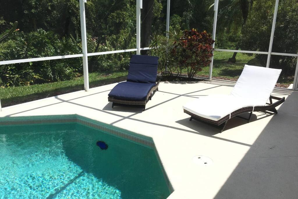 Family Villa With Private Pool Near Disney Parks 基西米 外观 照片